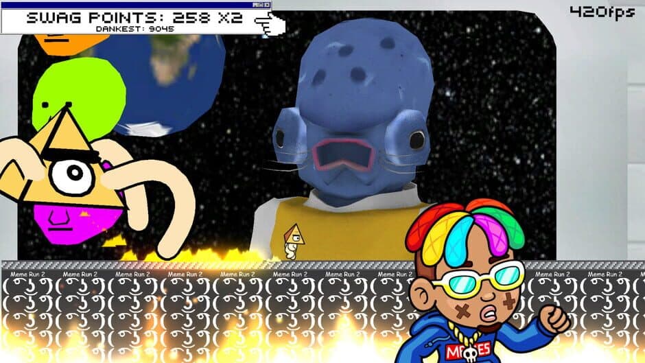 Скриншот 2 из Meme Run 2
