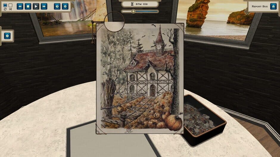 Скриншот 4 из Masters of Puzzle: Halloween Edition - Pumpkin Garden House