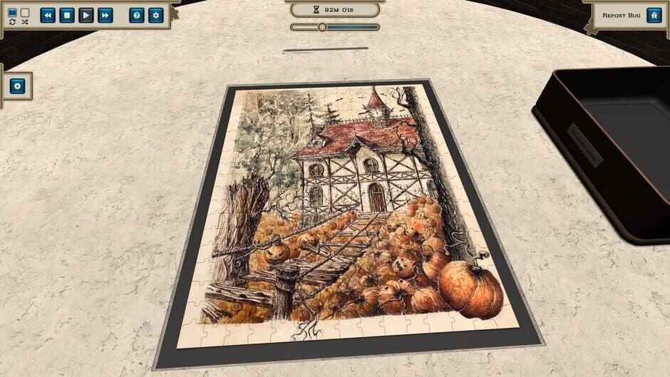 Скриншот 5 из Masters of Puzzle: Halloween Edition - Pumpkin Garden House