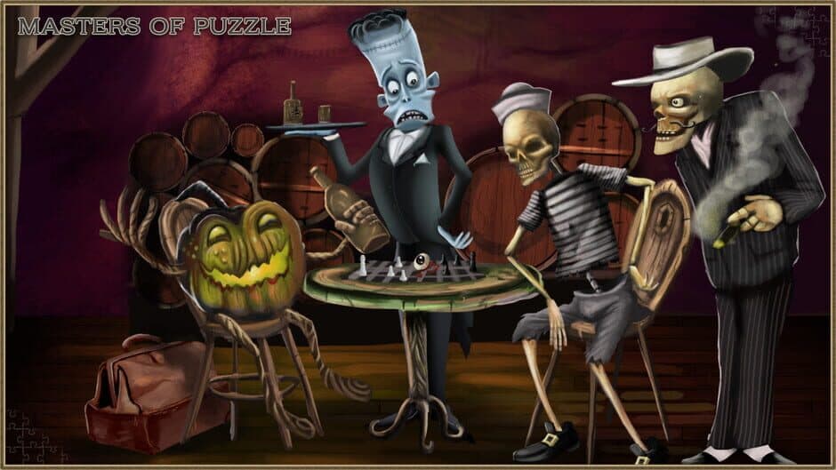 Скриншот 1 из Masters of Puzzle: Halloween Edition - Chess on Halloween Eve