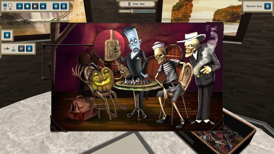 Скриншот 3 из Masters of Puzzle: Halloween Edition - Chess on Halloween Eve