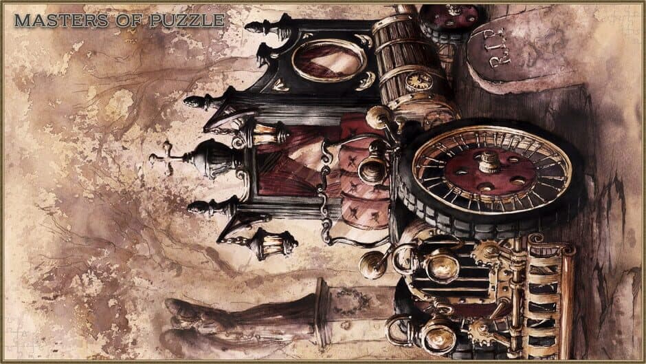 Скриншот 1 из Masters of Puzzle: Steampunk Hearse