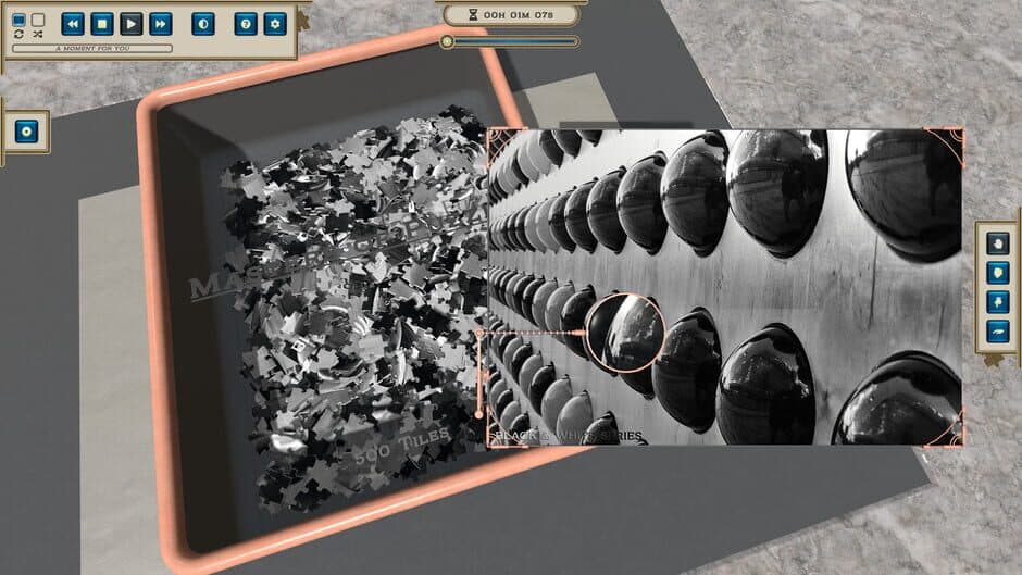 Скриншот 2 из Masters of Puzzle: Black and White - Beads in the Wall