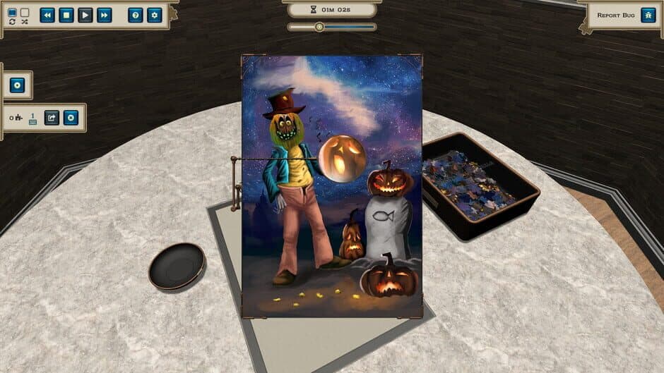 Скриншот 4 из Masters of Puzzle: Halloween Edition - Sing Me a Pumpkin