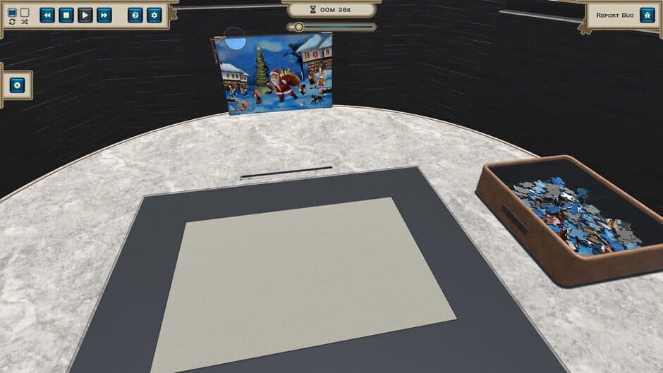 Скриншот 2 из Masters of Puzzle: Christmas Edition - A Visitor in the Village Square