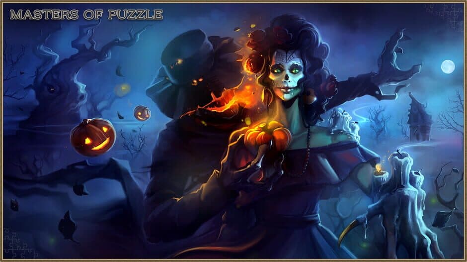 Скриншот 2 из Masters of Puzzle: Halloween Edition - Undeadly Romance