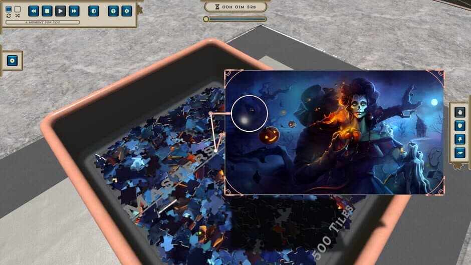 Скриншот 3 из Masters of Puzzle: Halloween Edition - Undeadly Romance