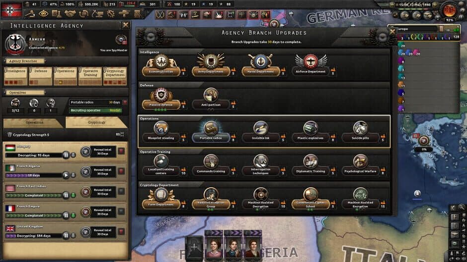 Скриншот 1 из Hearts of Iron IV: La Résistance