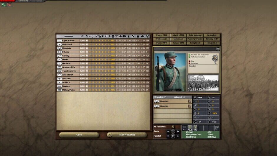 Скриншот 9 из Hearts of Iron III: Semper Fi - Dies Irae Götterdämmerung
