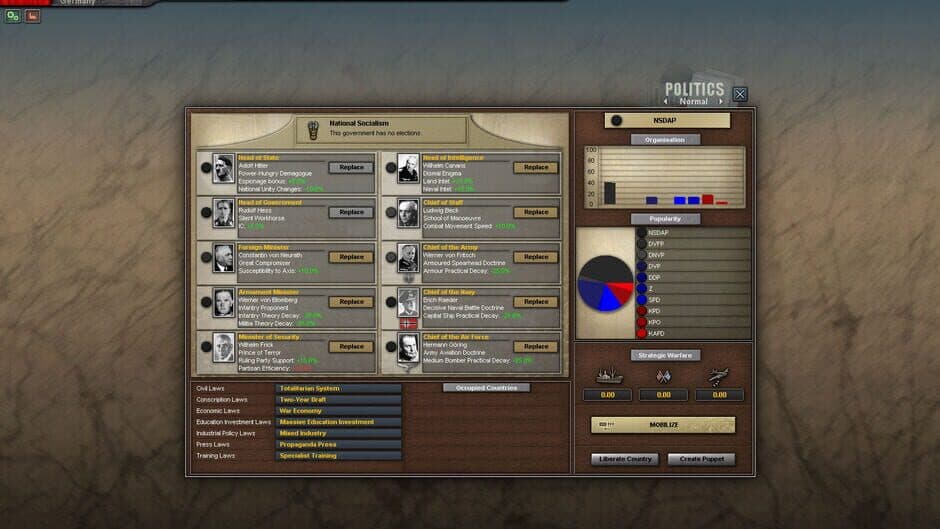 Скриншот 3 из Hearts of Iron III: Semper Fi - Dies Irae Götterdämmerung