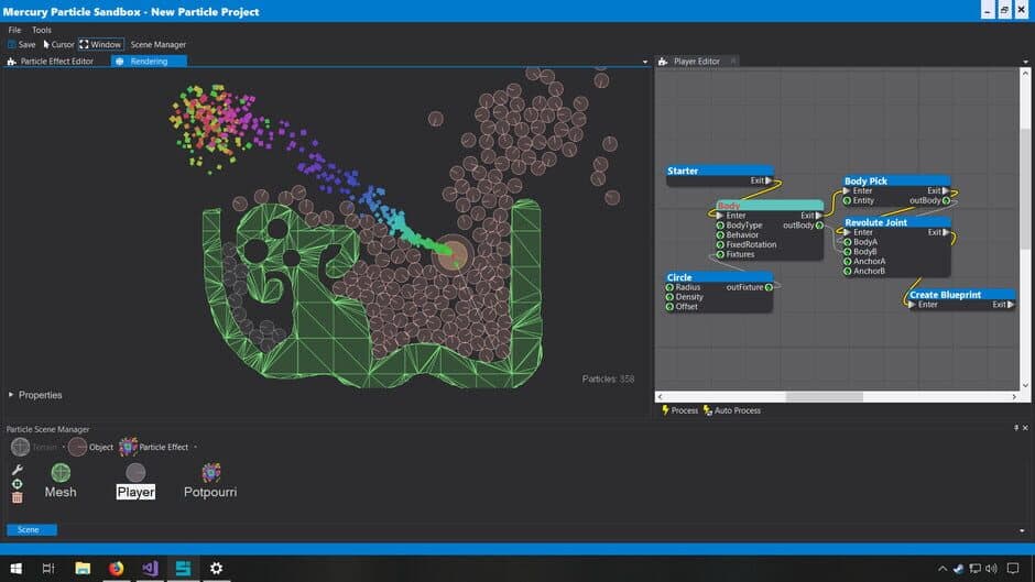 Скриншот 2 из Mercury Particle Sandbox