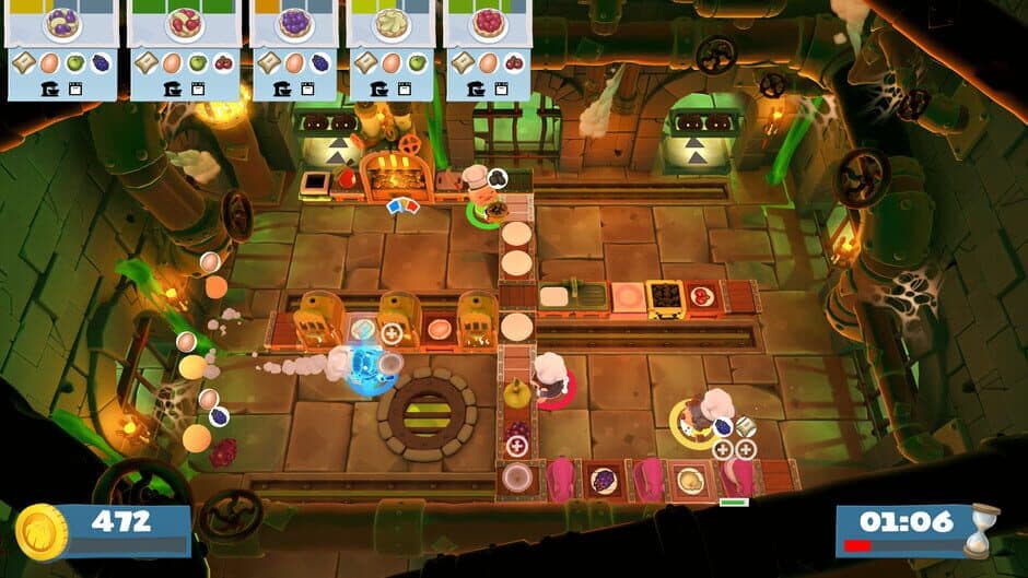 Скриншот 2 из Overcooked! 2: Night of the Hangry Horde