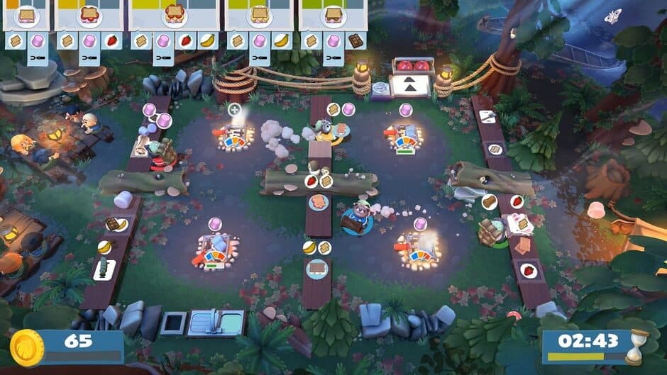 Скриншот 4 из Overcooked! 2: Campfire Cook Off