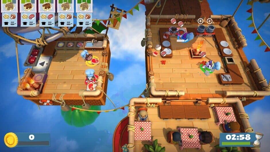 Скриншот 1 из Overcooked! 2: Too Many Cooks Pack