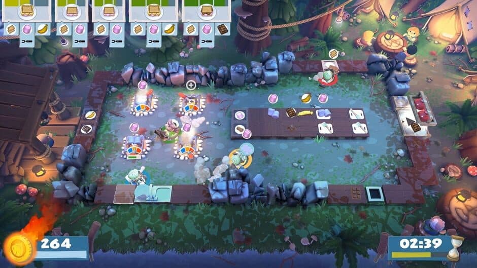 Скриншот 5 из Overcooked! 2: Campfire Cook Off