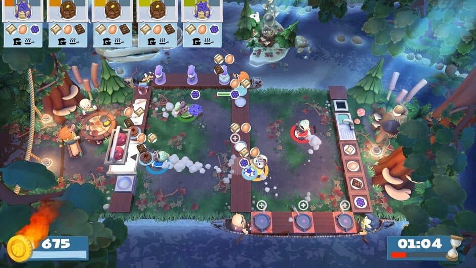 Скриншот 2 из Overcooked! 2: Campfire Cook Off