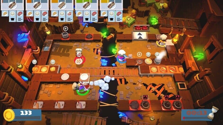 Скриншот 2 из Overcooked! 2: Too Many Cooks Pack