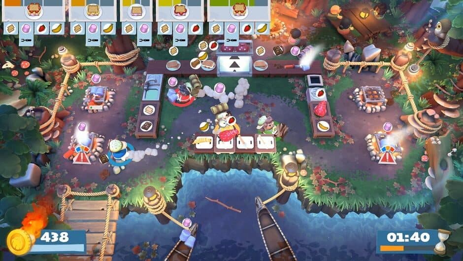 Скриншот 6 из Overcooked! 2: Campfire Cook Off