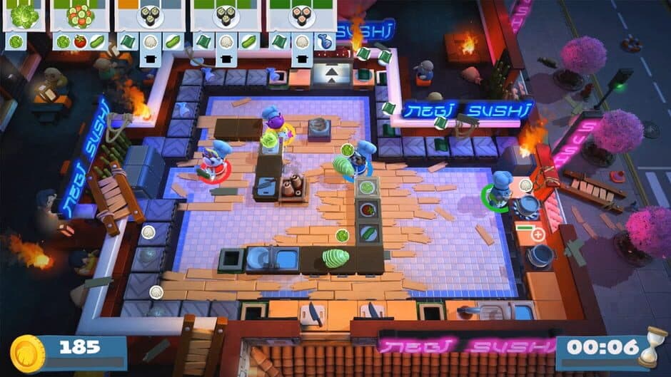 Скриншот 7 из Overcooked! 2: Too Many Cooks Pack