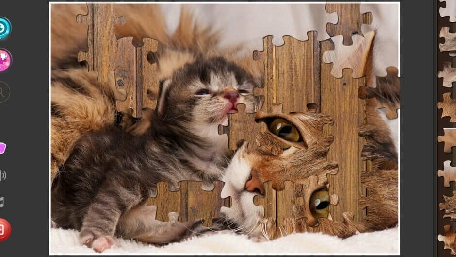 Скриншот 1 из Cat's Life Jigsaw Puzzles