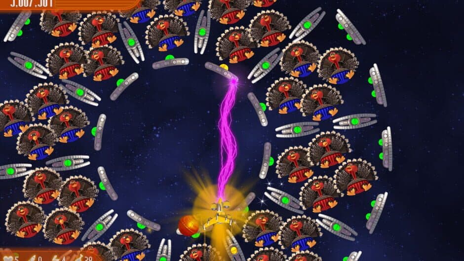 Скриншот 4 из Chicken Invaders 4: Thanksgiving Edition