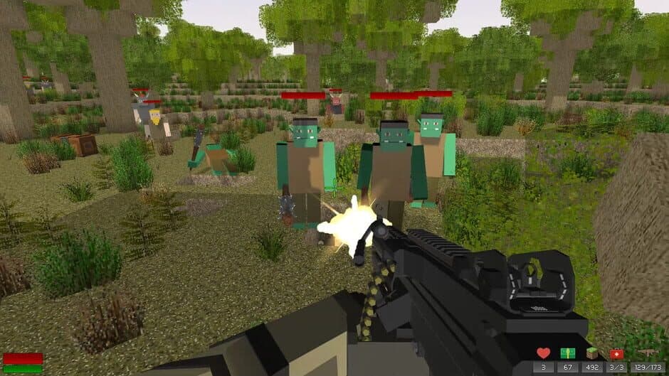 Скриншот 2 из Cube Worlds Survival