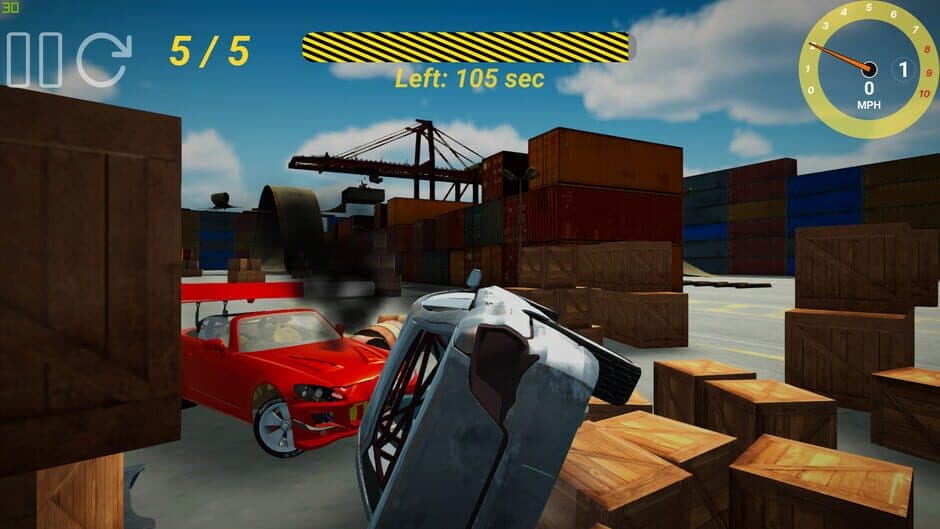 Скриншот 2 из Beam Car Crash Derby