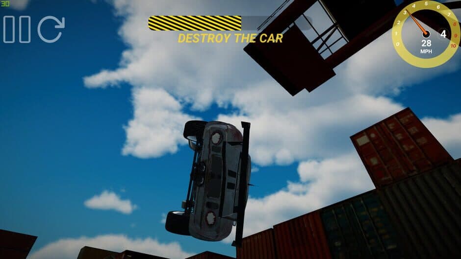 Скриншот 4 из Beam Car Crash Derby