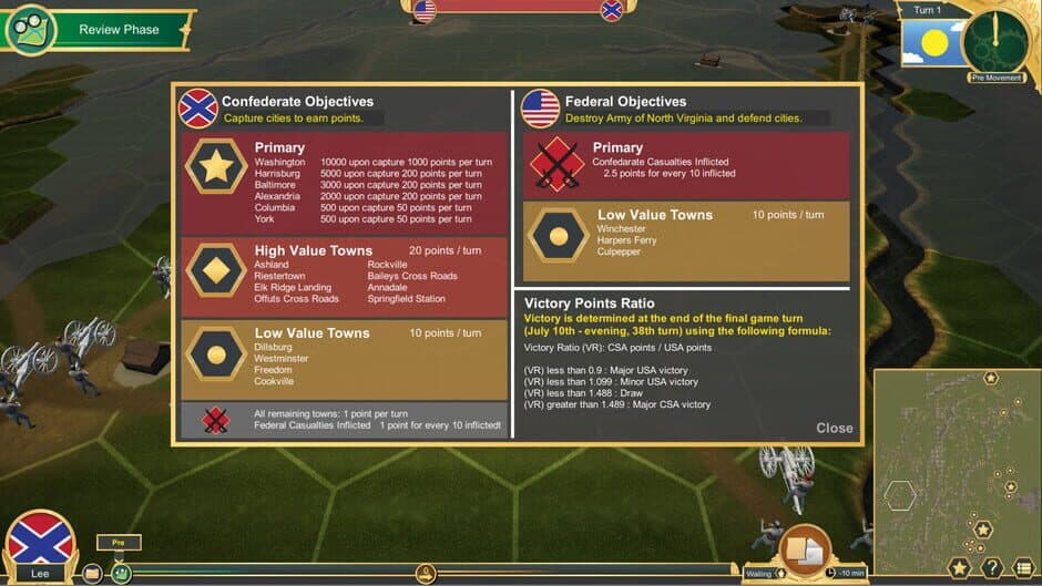 Скриншот 5 из Clash of Command: Campaign of 1863