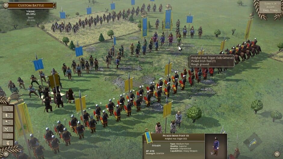 Скриншот 1 из Field of Glory II: Wolves at the Gate