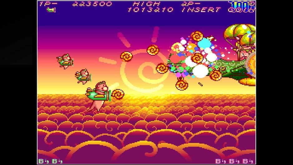 Скриншот 2 из Arcade Archives: Hacha Mecha Fighter