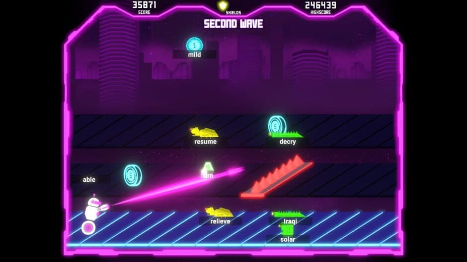 Скриншот 4 из Tybot Invasion: The Typing Runner
