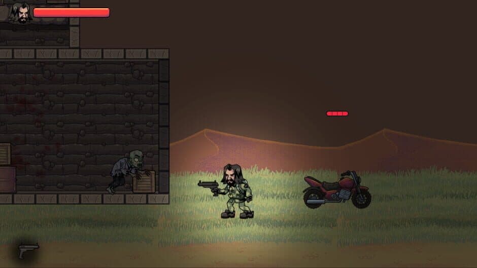 Скриншот 1 из Zombies Desert and Guns