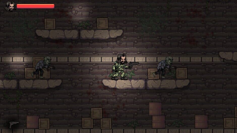 Скриншот 2 из Zombies Desert and Guns