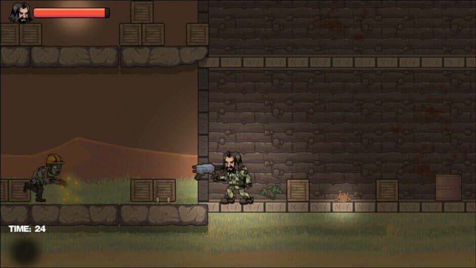 Скриншот 5 из Zombies Desert and Guns