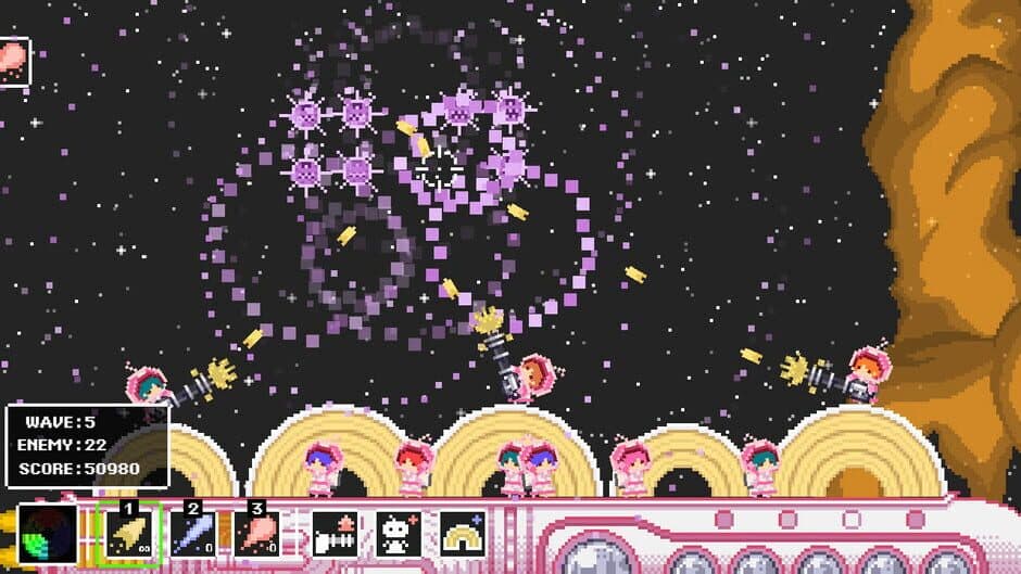 Скриншот 2 из Cake Invaders