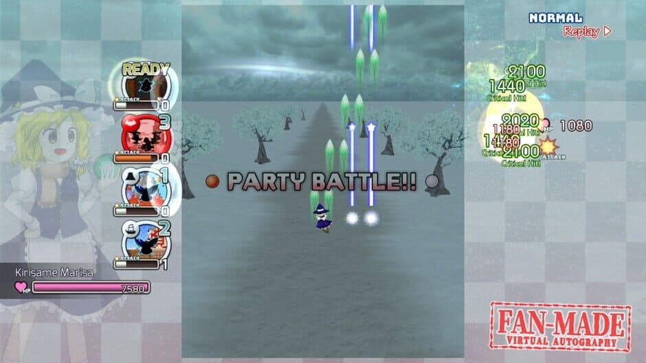 Скриншот 2 из Touhou Fan-made Virtual Autography