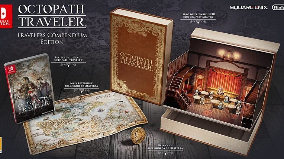 Скриншот 1 из Octopath Traveler: Traveler's Compendium Edition