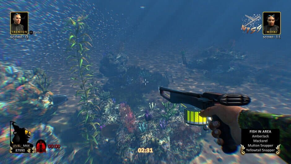 Скриншот 4 из Freediving Hunter: Spearfishing the World