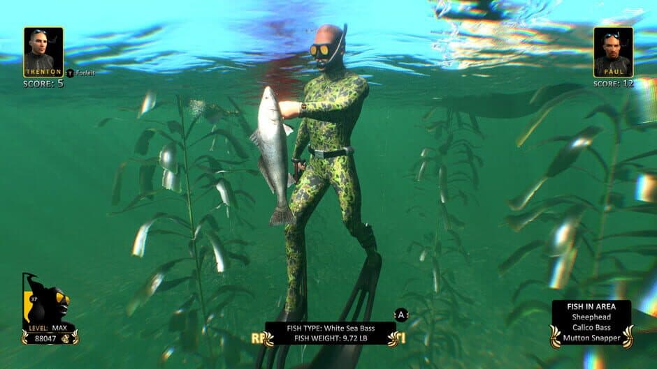 Скриншот 7 из Freediving Hunter: Spearfishing the World