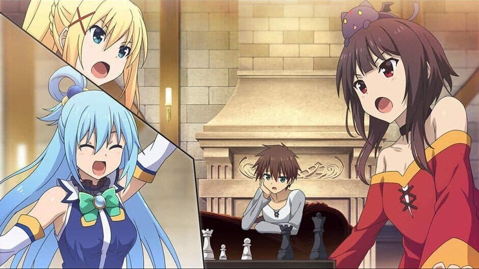 Скриншот 4 из Kono Subarashii Sekai ni Shukufuku wo! Kibou no Meikyuu to Tsudoishi Boukensha-tachi!