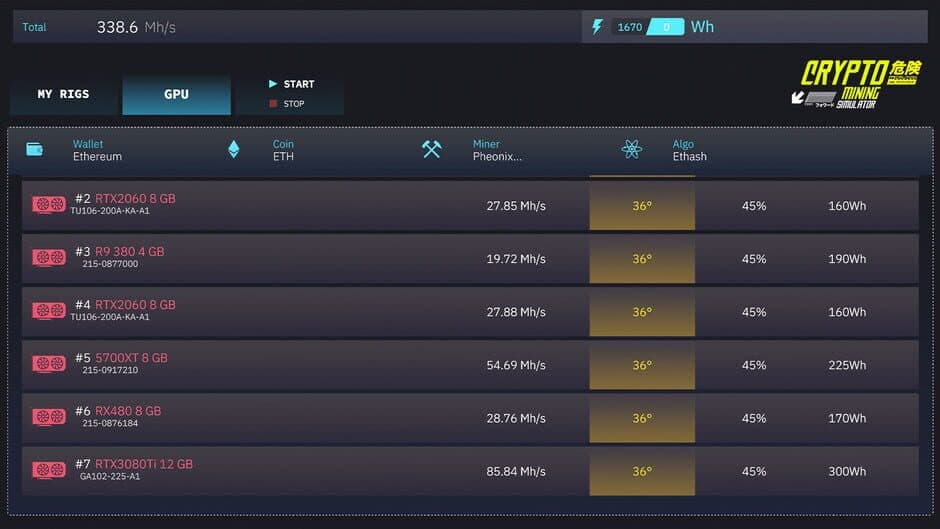 Скриншот 12 из Crypto Mining Simulator