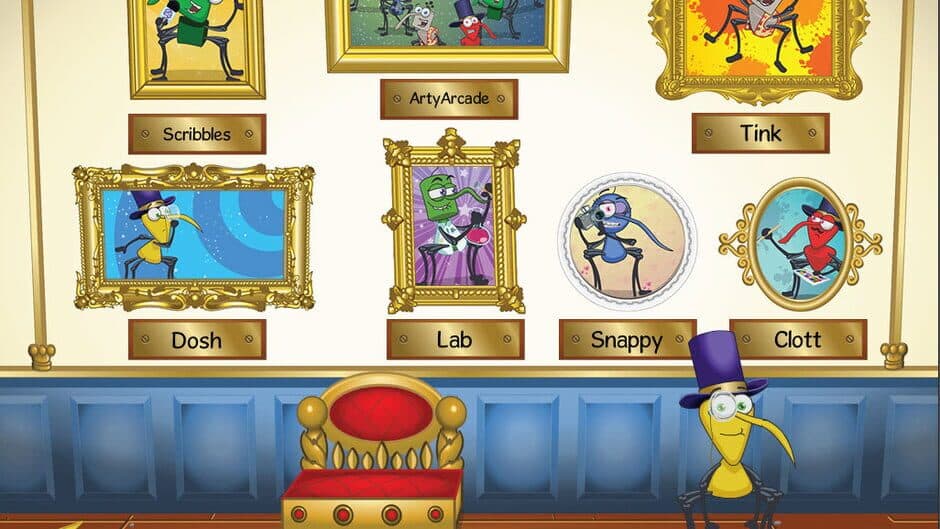 Скриншот 11 из Bin Weevils Arty Arcade
