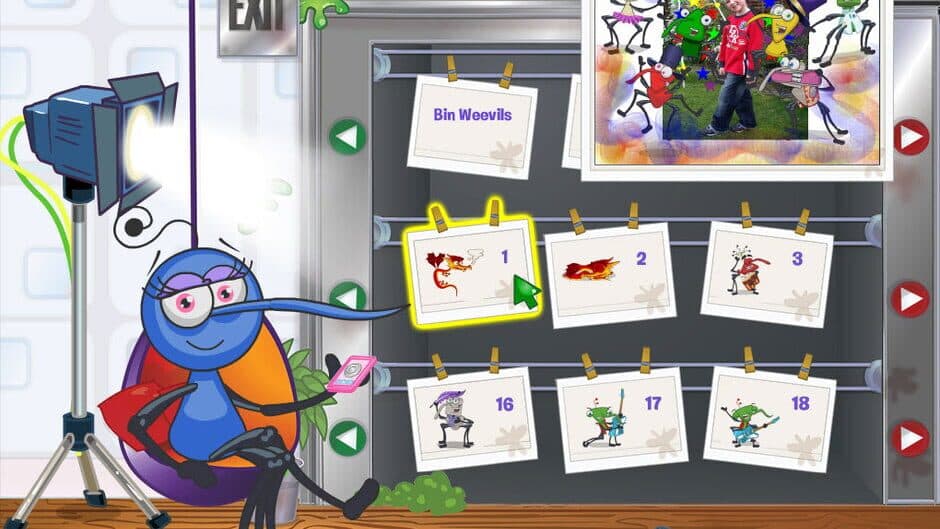 Скриншот 12 из Bin Weevils Arty Arcade