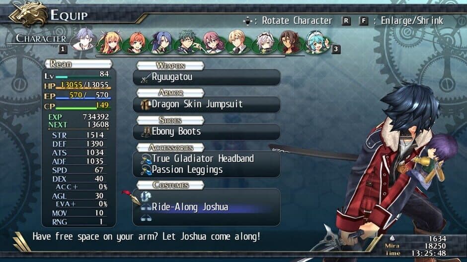 Скриншот 3 из The Legend of Heroes: Trails of Cold Steel II - All Ride-Alongs