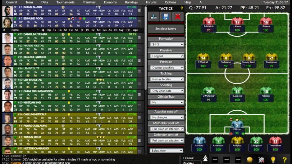 Скриншот 2 из ManagerLeague