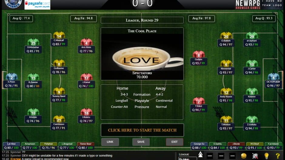 Скриншот 1 из ManagerLeague