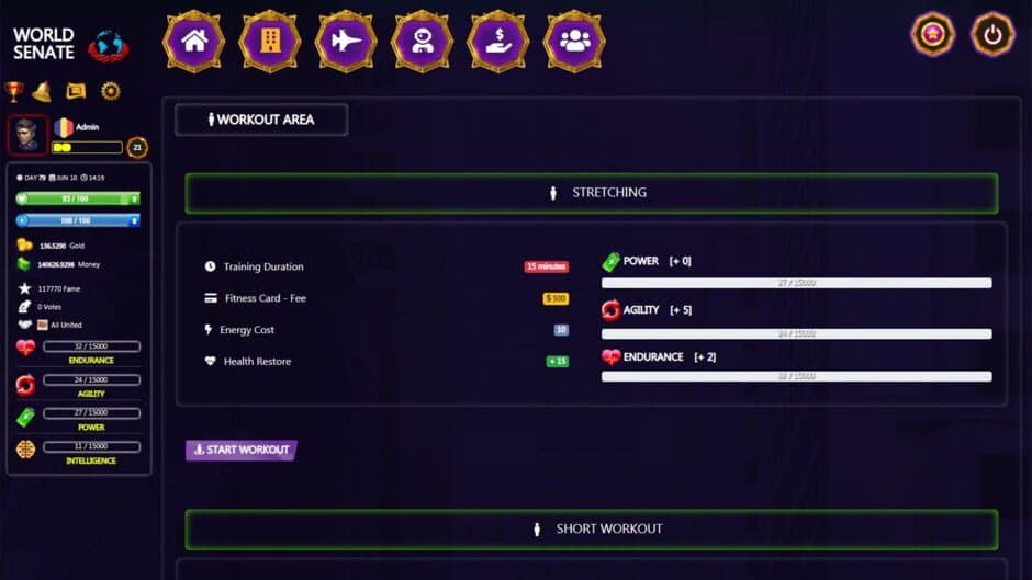 Скриншот 6 из World Senate Game - Free Online Multiplayer Game