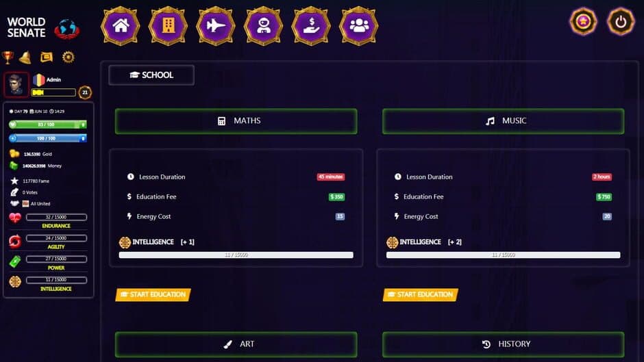 Скриншот 10 из World Senate Game - Free Online Multiplayer Game