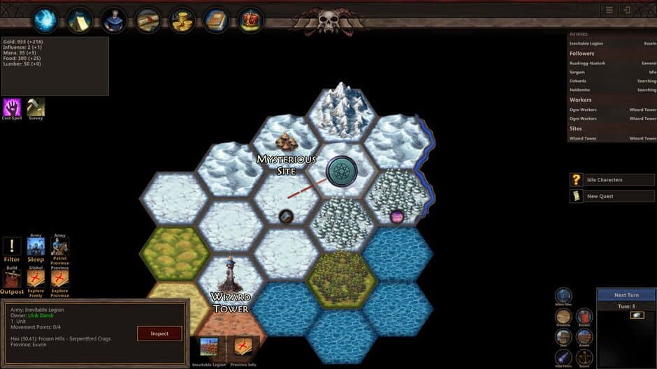 Скриншот 2 из Wizards and Warlords